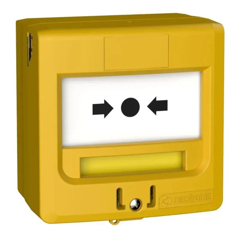 Déclencheur manuel de couleur "SANS MARQUAGE" universel 1 contact