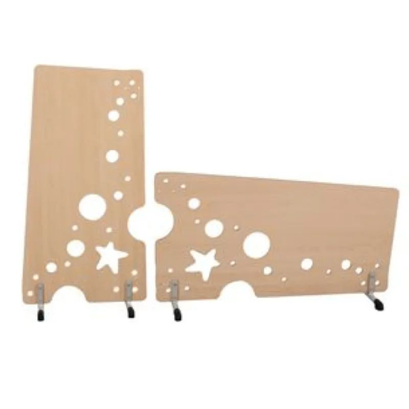 Cloison amovible Claustra en MDF stratifié - petite enfance