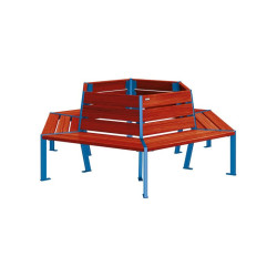 Banc tour d'arbre Silaos