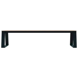 Banquette d'extérieur en stratifié Rossignol Ballade Extrême