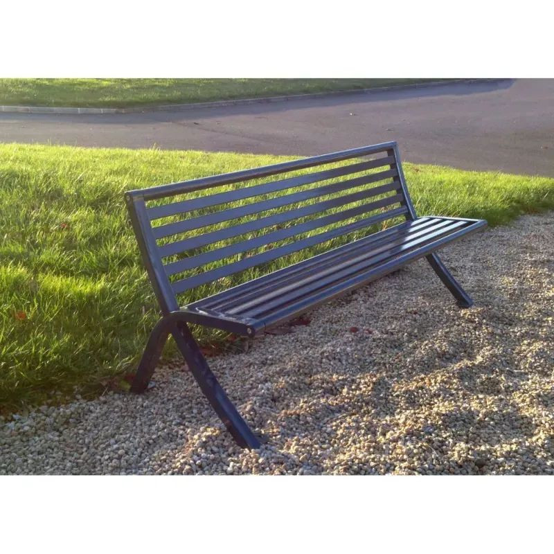 Banc urbain en acier - Bordeaux