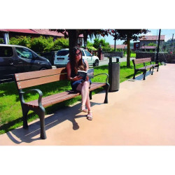Banc bois ou éco-composite Arnia