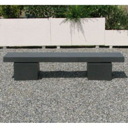 Banquette de ville - Merisier