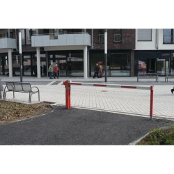 Barrière levante avec 1 vérin pneumatique Croso WES31