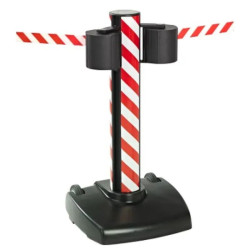 Poteau guidage 2 sangles rétractables 22 m - BELTRAC STORETRAC DOUBLE