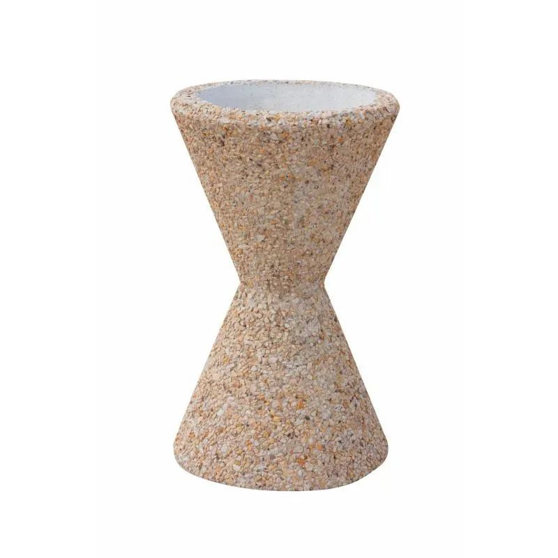 Cendrier béton sablier