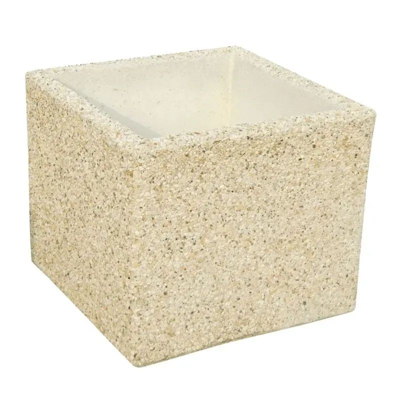 Jardiniere carré béton - Canéjan