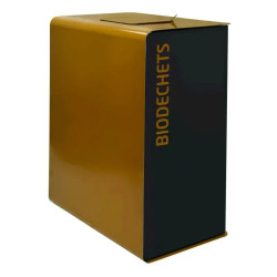 Poubelle Biodéchets avec bac intérieur - Cubatri