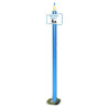 Totem de signalisation crayon + panneau d'affichage personnalisable