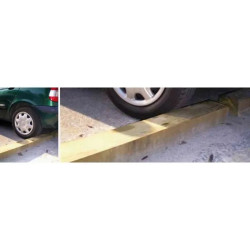 Butée de parking bois