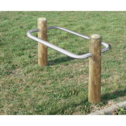 Support vélos en bois Urbain