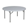 Table ronde pliante professionnelle Cestas diamètre 152 cm