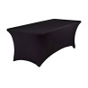 Housse extensible pour table pliante rectangulaire PEHD 153 ou 183 cm