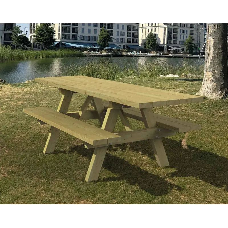 Table pique nique en pin Munich