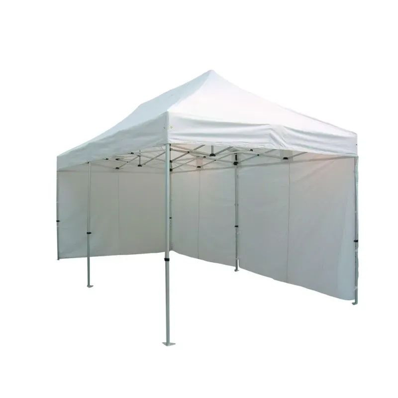 Abri barnum avec structure + toit - Longueur 3m / 4.5 m / 6 m