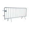 Barrière de police 14 ou 18 barreaux 2m ou 2.50m - Lot de 5