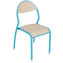 Chaise d'école Rond'o pieds antibruit - enfants de 3 à 12 ans et plus