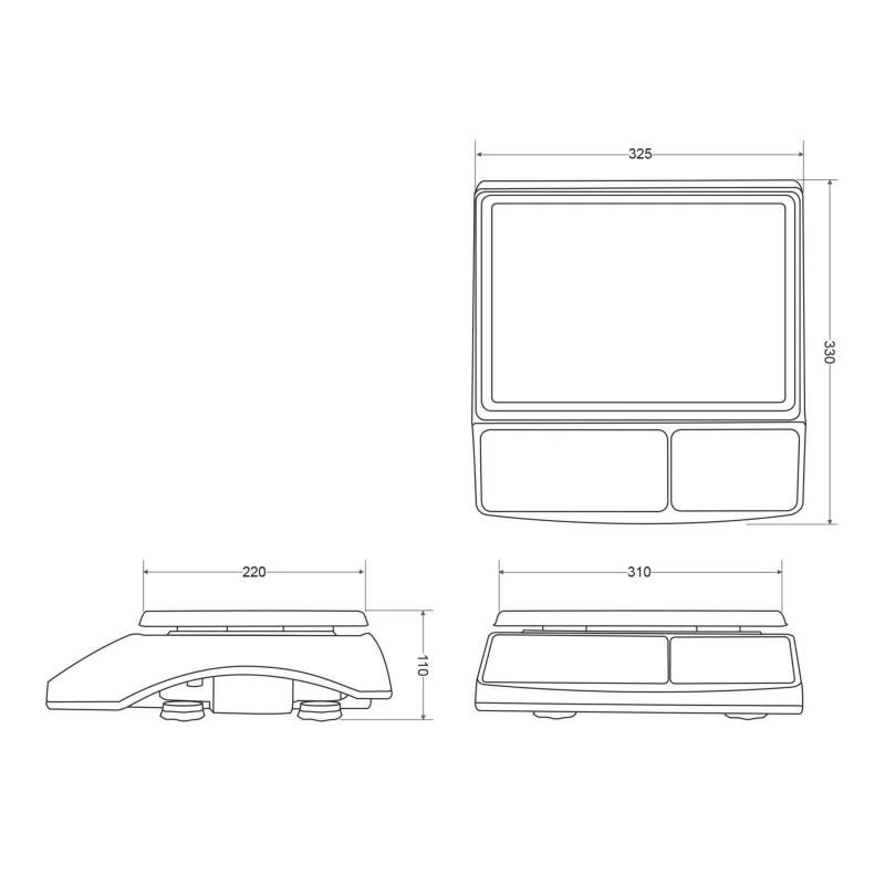 Balance CK Gram de comptage