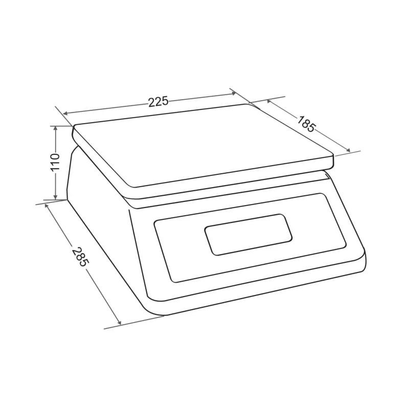 Balance industrielle GX de pesage