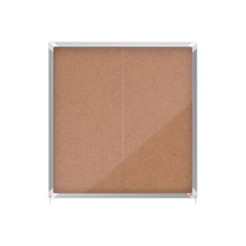 Vitrine murale d'intérieur avec porte coulissante - Nobo premium