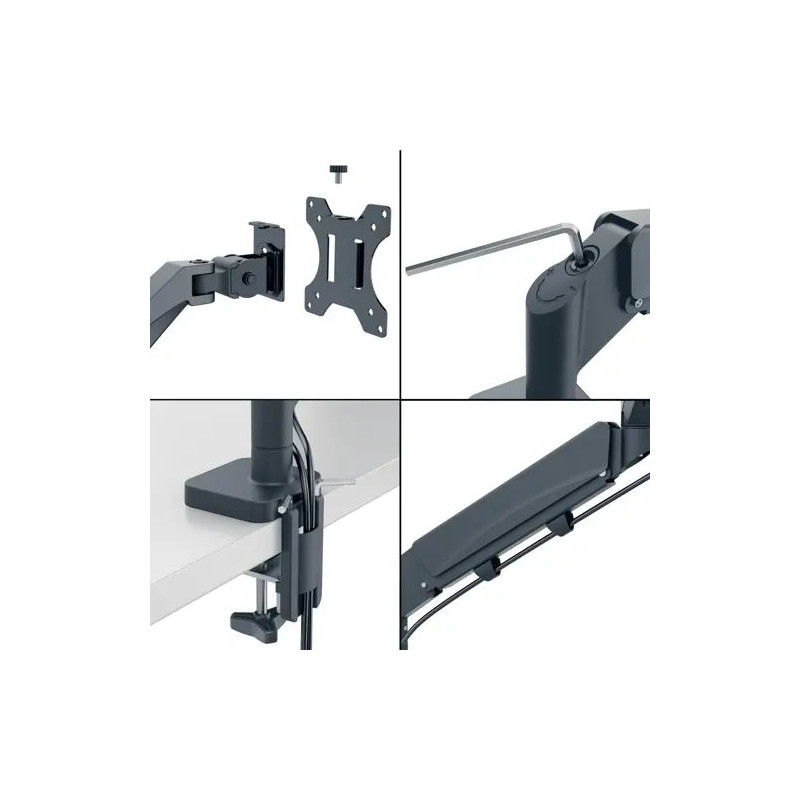 Bras ergonomique pour écran