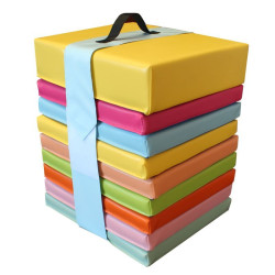 Lot de 8 coussins pour enfant de tout âge + 1 coussin adulte