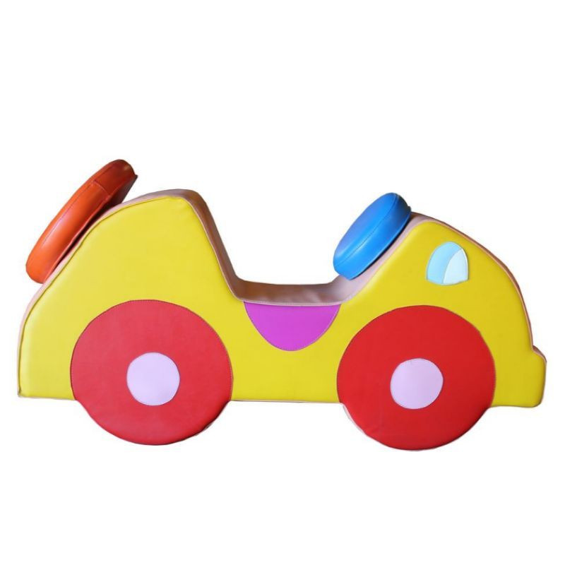 Voiture en mousse multicolores