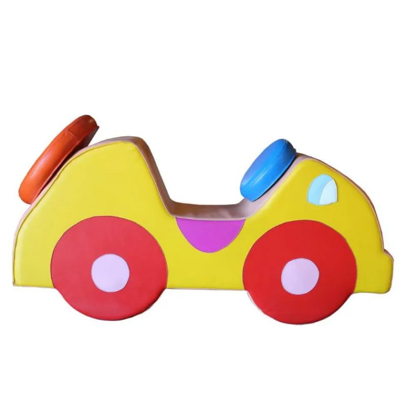 Voiture en mousse multicolores