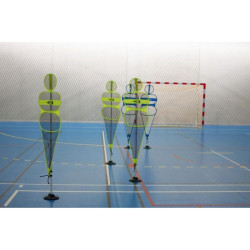 Set de mannequins slalom d'entrainement