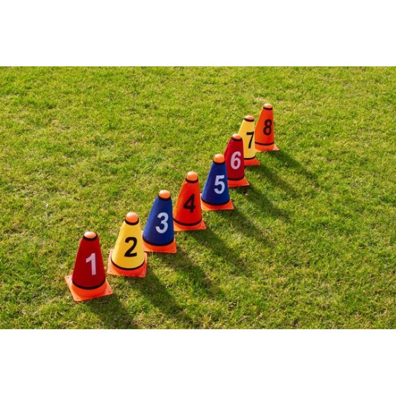 Set de cols de cônes numérotés