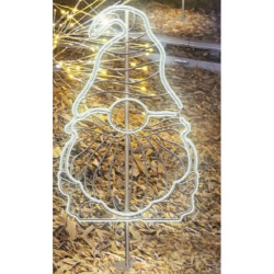 Décor lumineux de Noël pour poteaux ou à poser