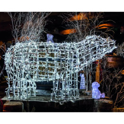 Animaux de Noël décoration extérieure