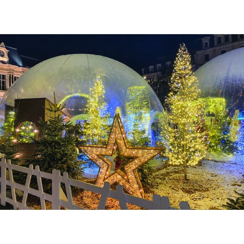 Motif lumineux de Noël pour poteau ou à poser