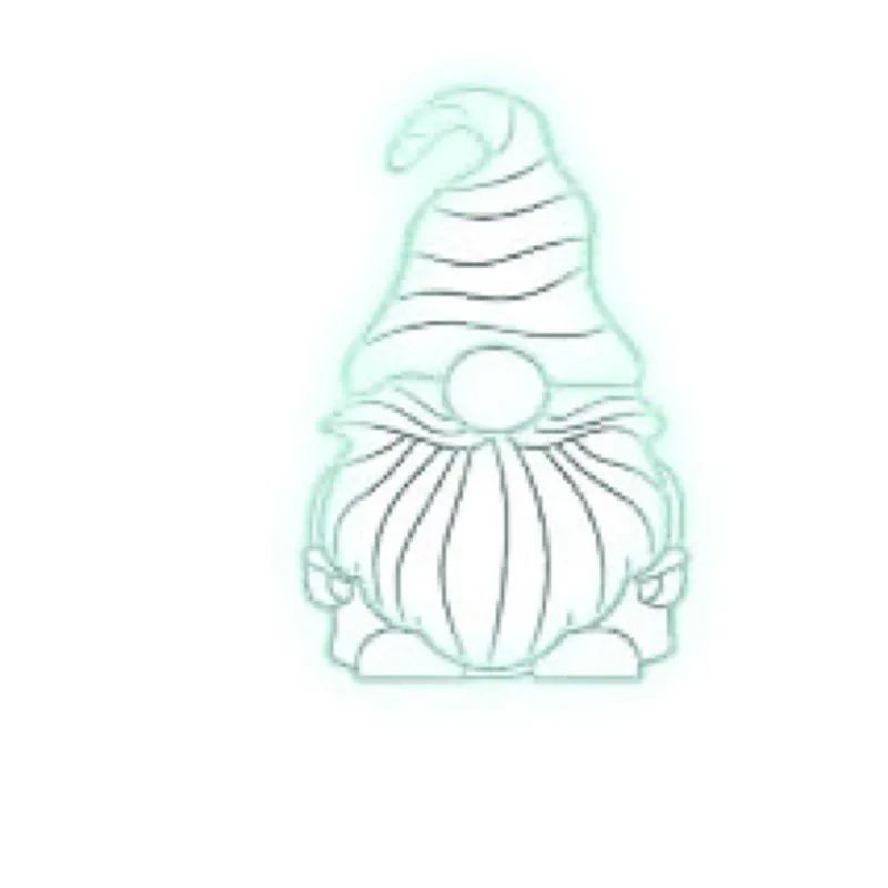 Motif lumineux de Noël pour poteau ou à poser