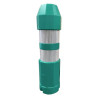 Balise J12 verte autorelevable + douille d'ancrage M12