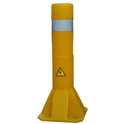 Balise de protection électrique C2 - Jaune