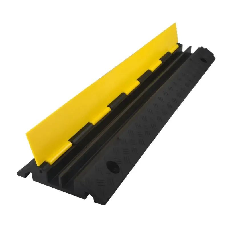 Ralentisseur passe câbles caoutchouc - 2 câbles