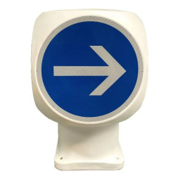Balise de giratoire B21 cube