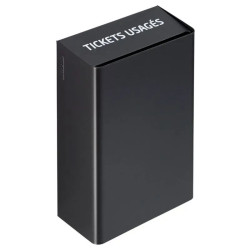 Poubelle pour tickets de file d'attente 5 litres Rossignol Collectik