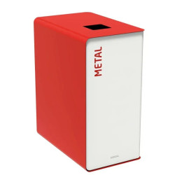 Poubelle de tri sélectif avec bac intérieur - Cubatri