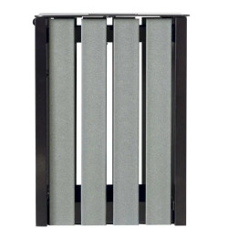 Poubelle de ville en matériaux recyclé - Eden