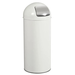 Poubelle Rossignol Push de bureau avec couvercle à trappe 45L