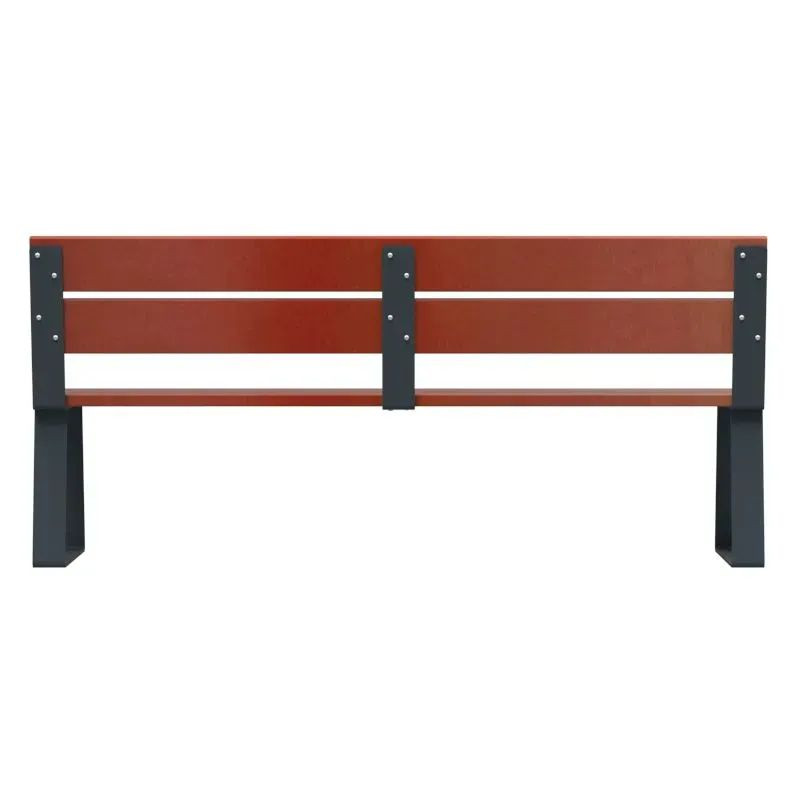 Banc Rossignol Ballade d'extérieur en bois avec pieds acier