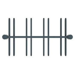 Support vélos 2 x 4 places avec tête bombée - Cyclo