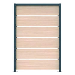 Cache conteneurs poubelles en stratifié - Maestro Extrême