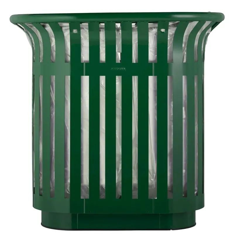 Poubelle de tri sélectif 2 flux d'extérieur - Rossignol Tulipe