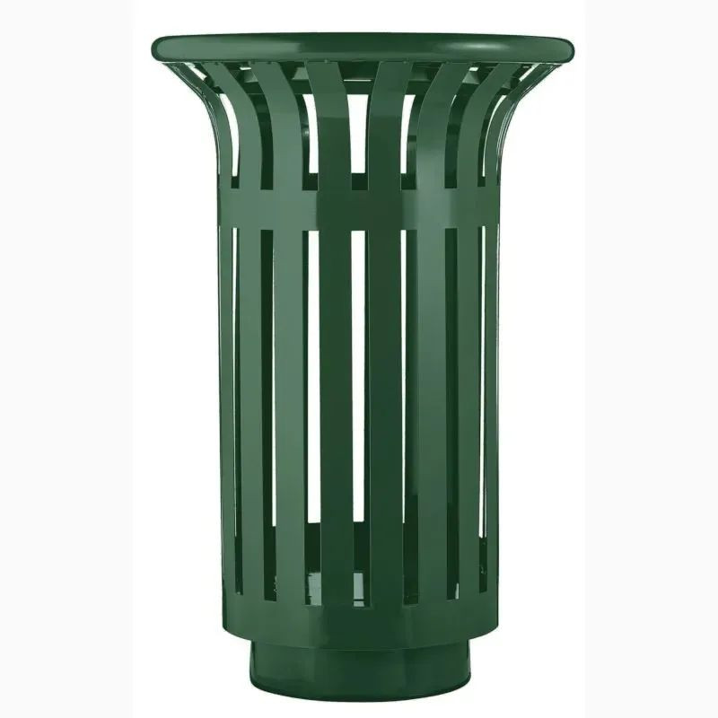 Poubelle de tri sélectif 2 flux d'extérieur - Rossignol Tulipe