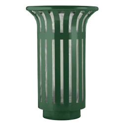 Poubelle de tri sélectif 2 flux d'extérieur - Rossignol Tulipe