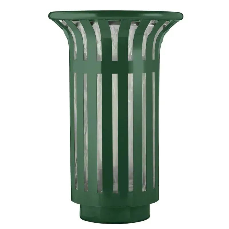 Poubelle de tri sélectif 2 flux d'extérieur - Rossignol Tulipe