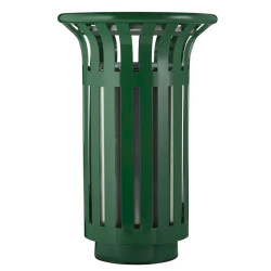 Poubelle de tri sélectif 2 flux d'extérieur - Rossignol Tulipe